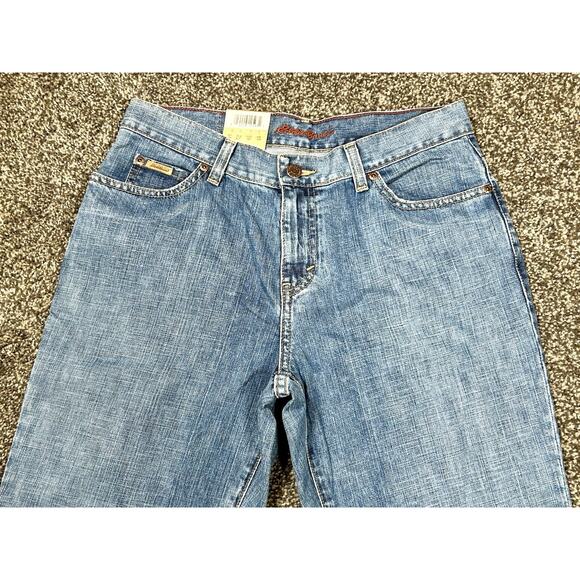 Brand New Eddie Bauer Boot Cut Jeans 100% Baumwolle Style 5117 Women's Size 8 - Picture 3 of 15